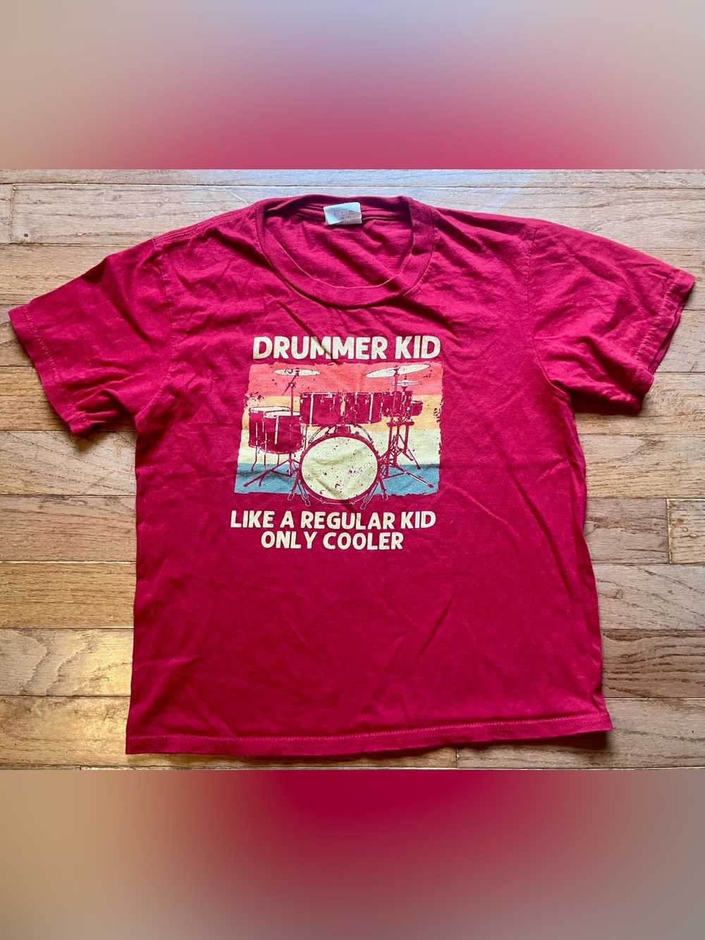 Child’s “Drummer Kid” Tee - SzSmall